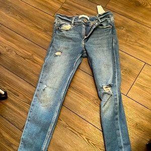 Little girl Zara jeans size 9